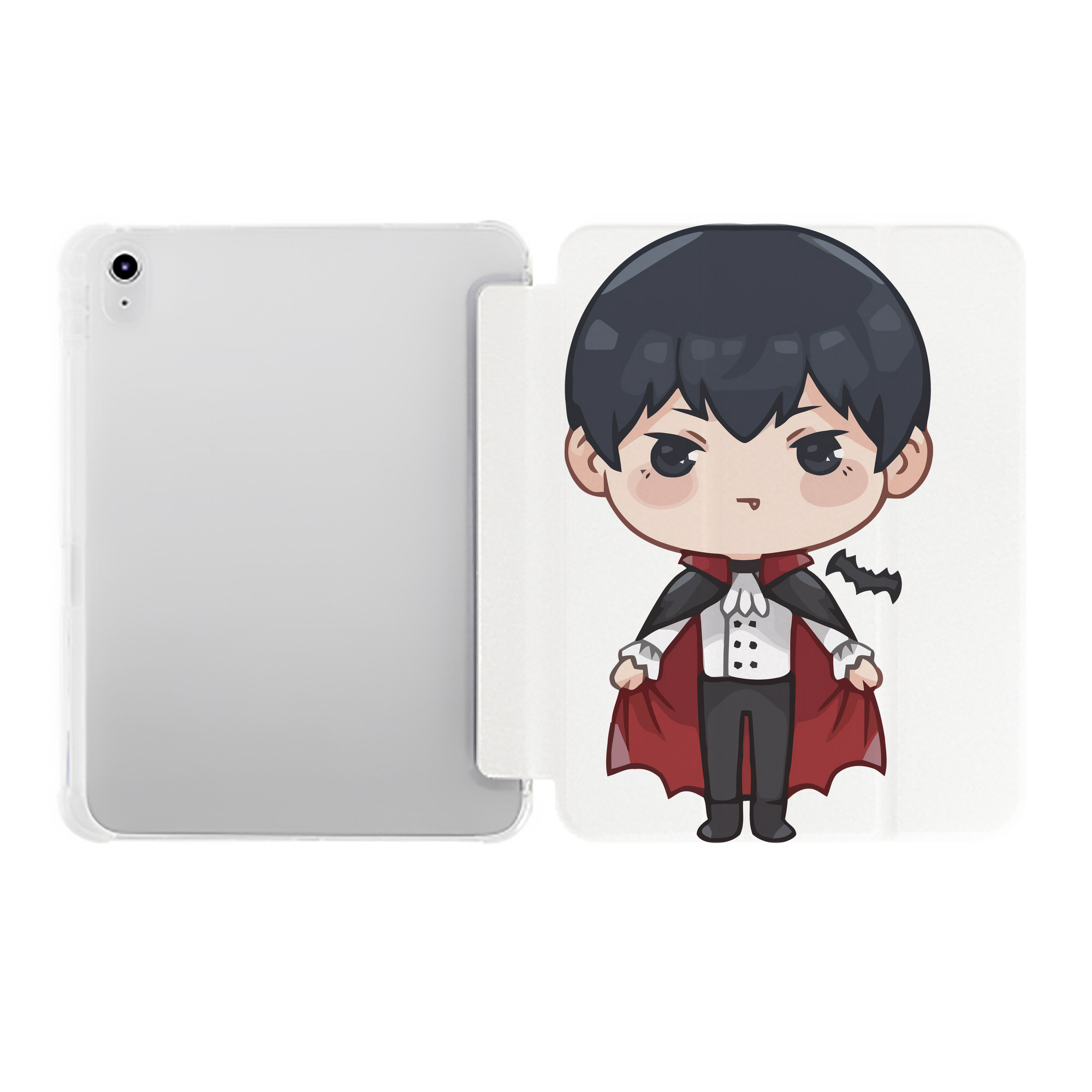 （画像用） ハイキュー!! Haikyu!! IPad ケース ペン収納付き 三つ折りスタンド PUレザー×シリコン 対応機種9.5/10.5/10.9インチ
